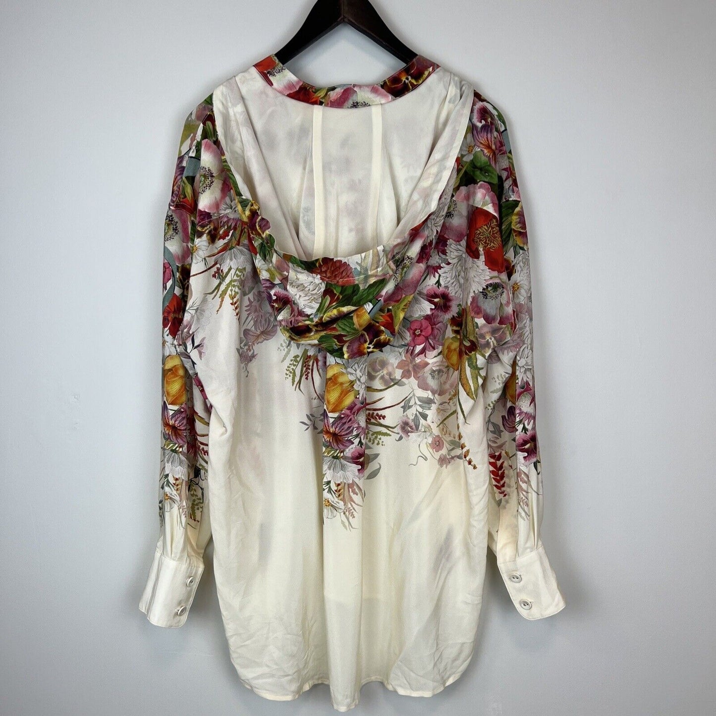 Zimmerman Womens Bohemian Silk Hooded Blouse Size 1