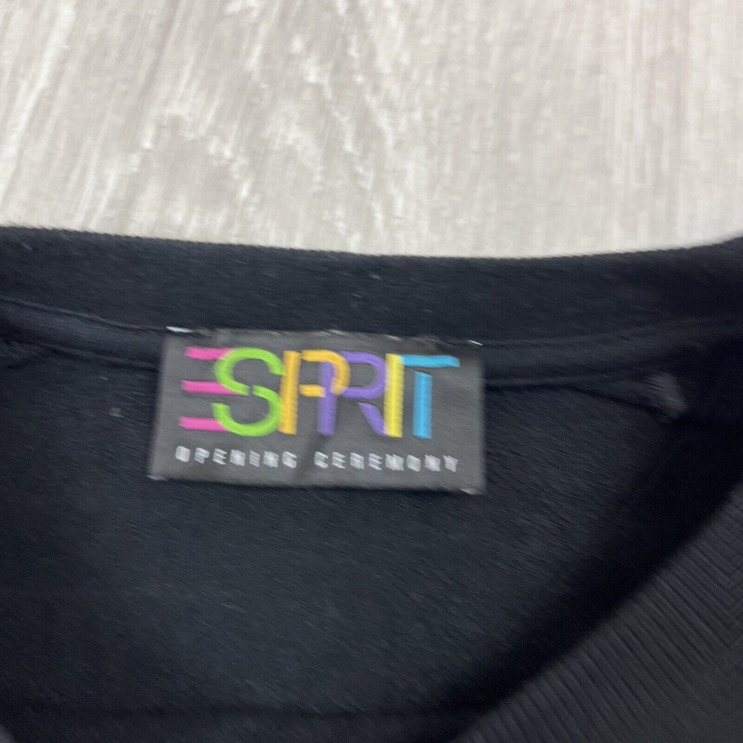 Esprit Womens Black Opening Ceremony Sweatshirt Size XS