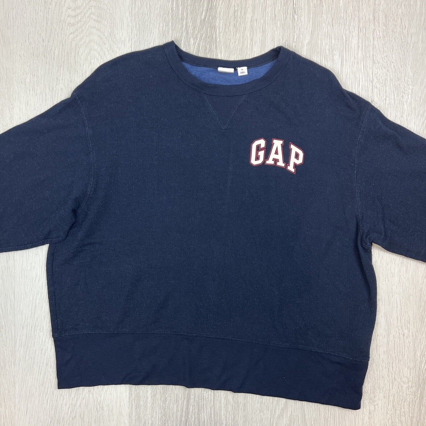 Gap Womens Navy Blue Oversized Sweatshirt Size XS