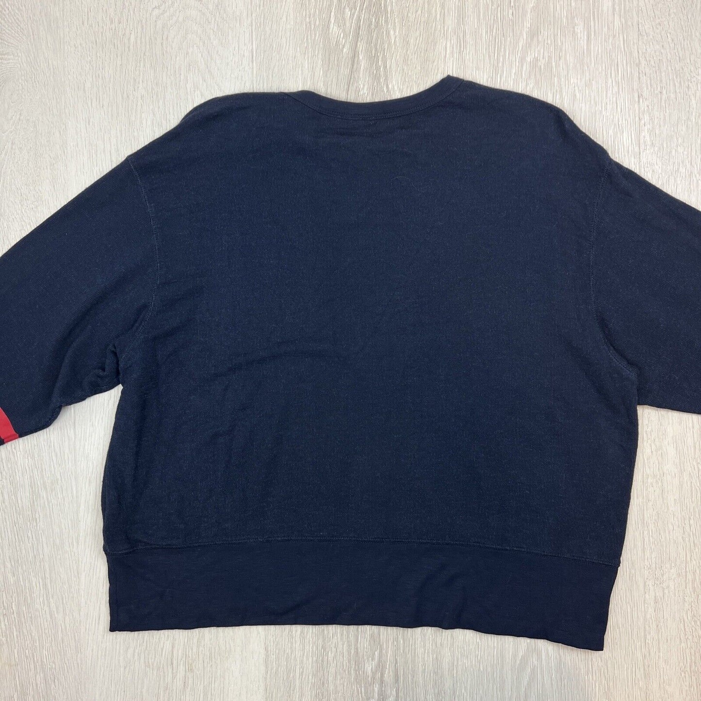 Gap Womens Navy Blue Oversized Sweatshirt Size XS