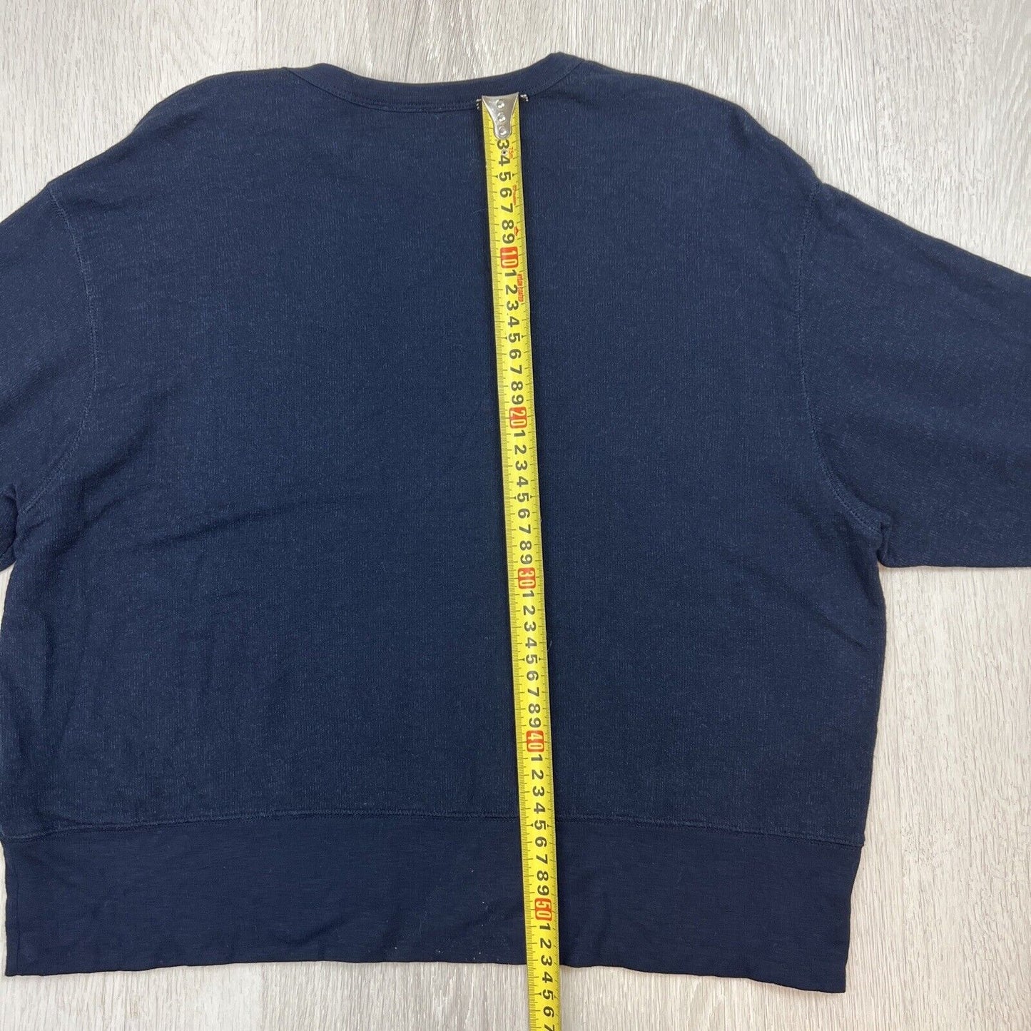 Gap Womens Navy Blue Oversized Sweatshirt Size XS