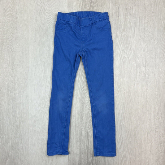 Seed Heritage Girls Blue Jeggings Size 6-7 Years