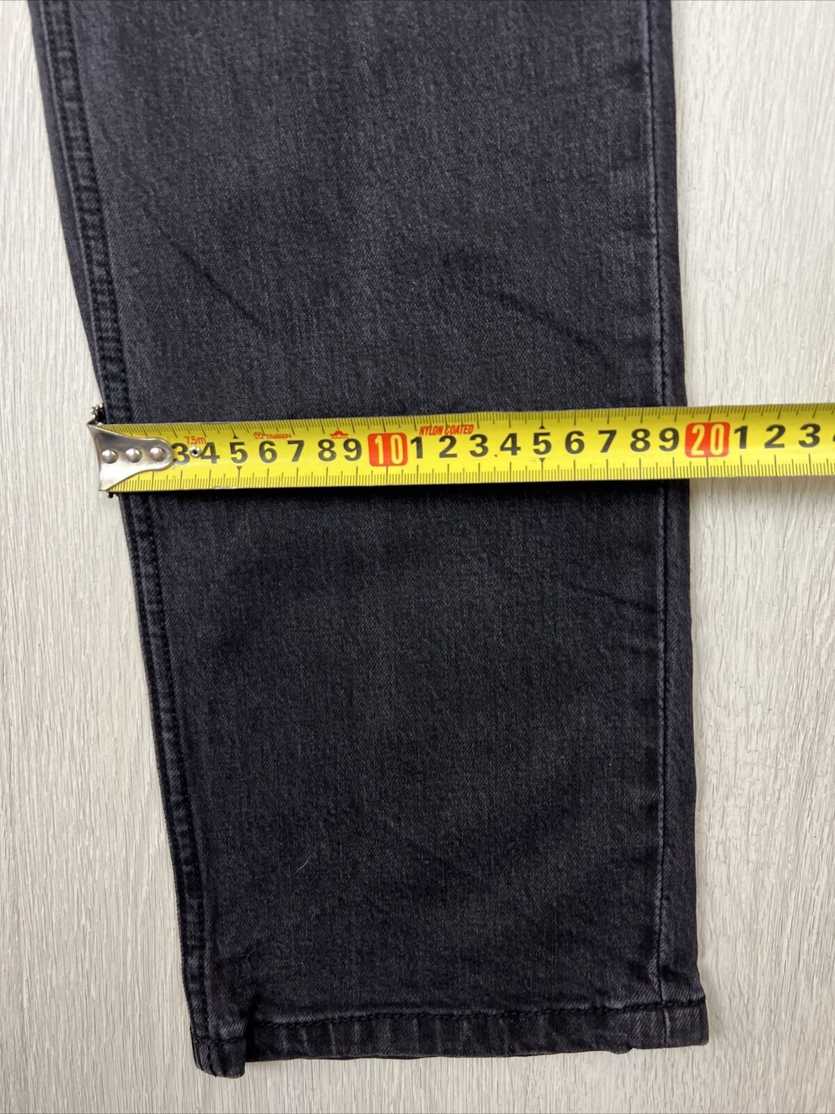 JAG Mens Black Straight Leg Jeans Size 36