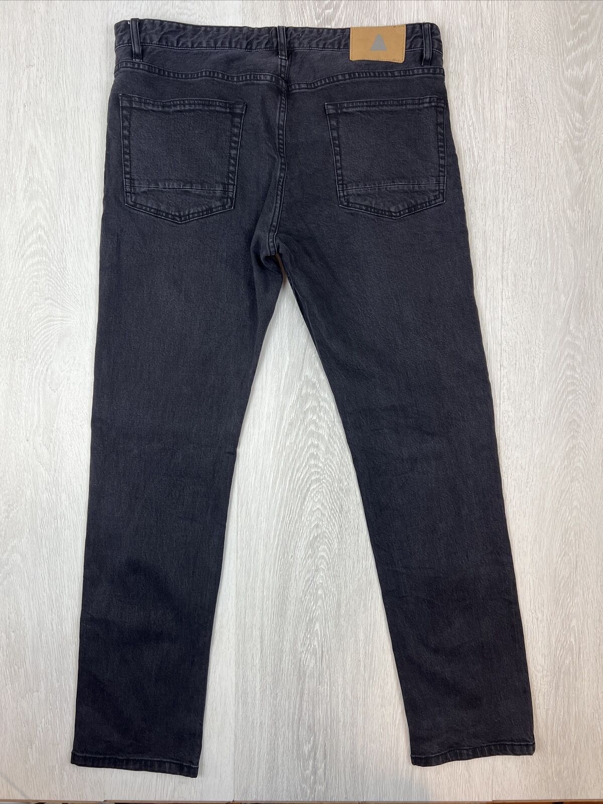 JAG Mens Black Straight Leg Jeans Size 36