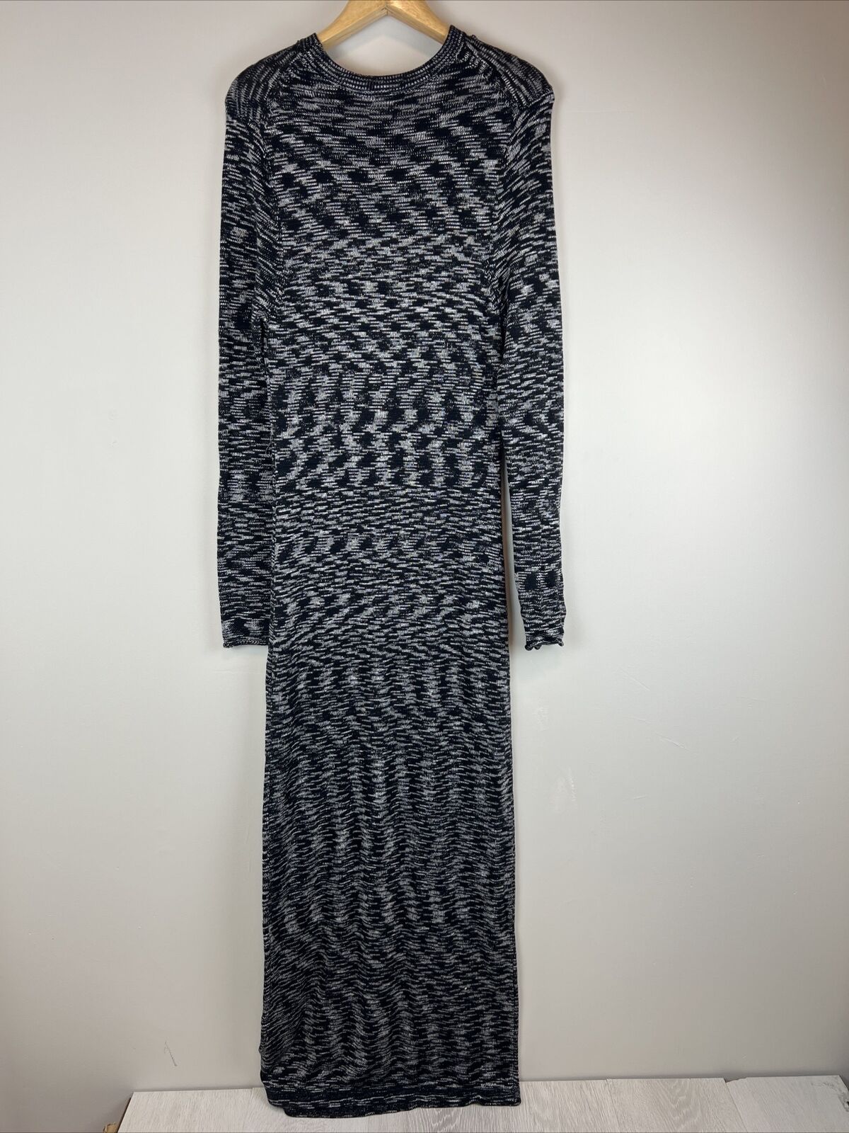 Nique Womens Knitted Body Con Maxi Dress Size Small