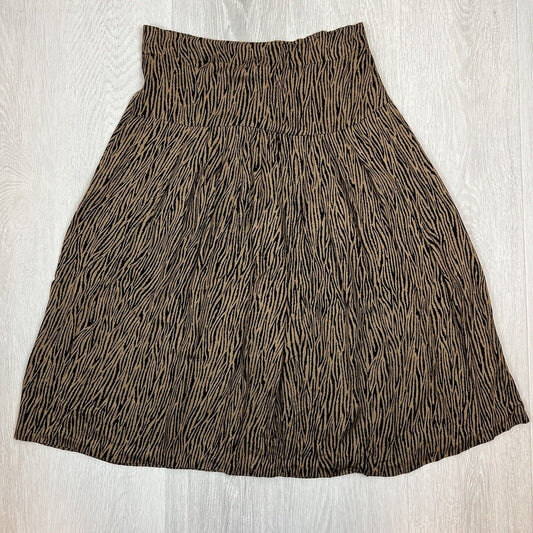 Felyne Womens Vintage Animal Print Skirt Size 14