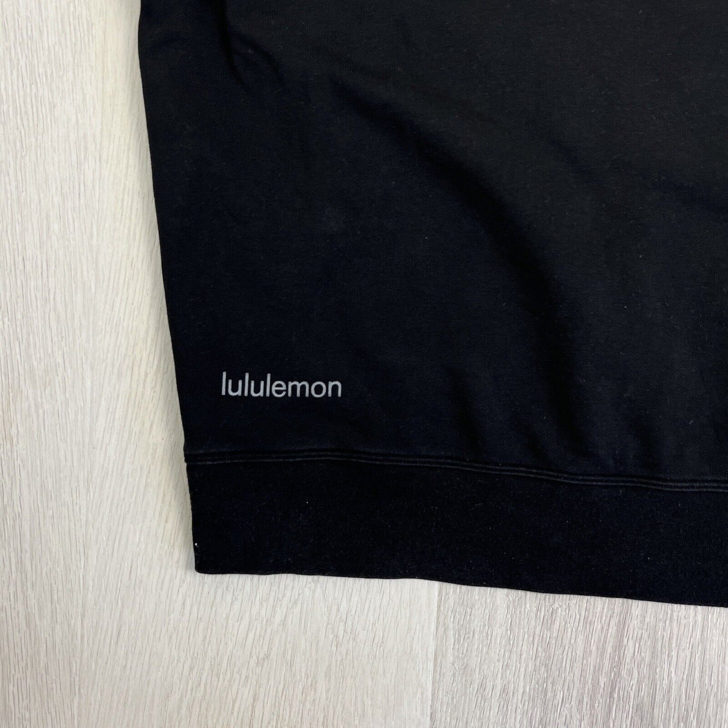 Lululemon Womens Black Pullower Sweatshirt Jumper Size Medium Approx