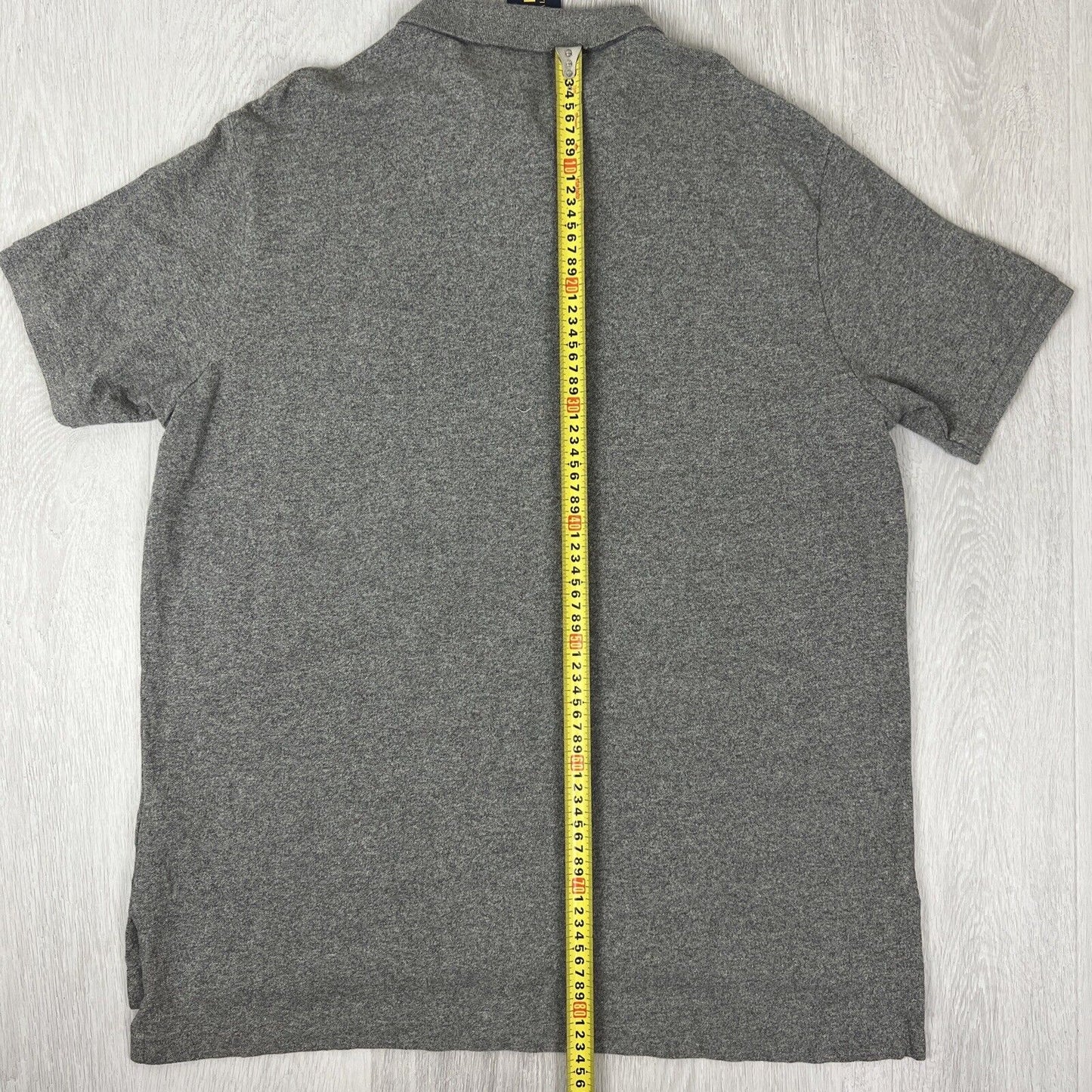 POLO Ralph Lauren Mens Grey Custom Fit Polo Shirt Size 2XL (New)