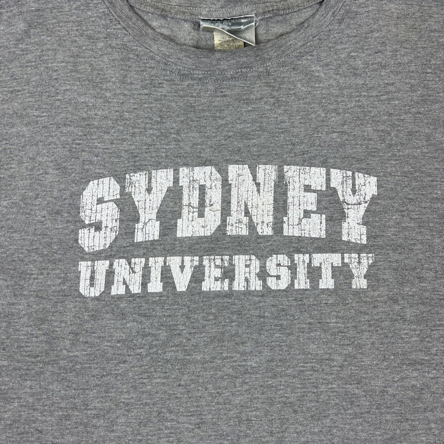 Sydney University Grey T-Shirt Size Large