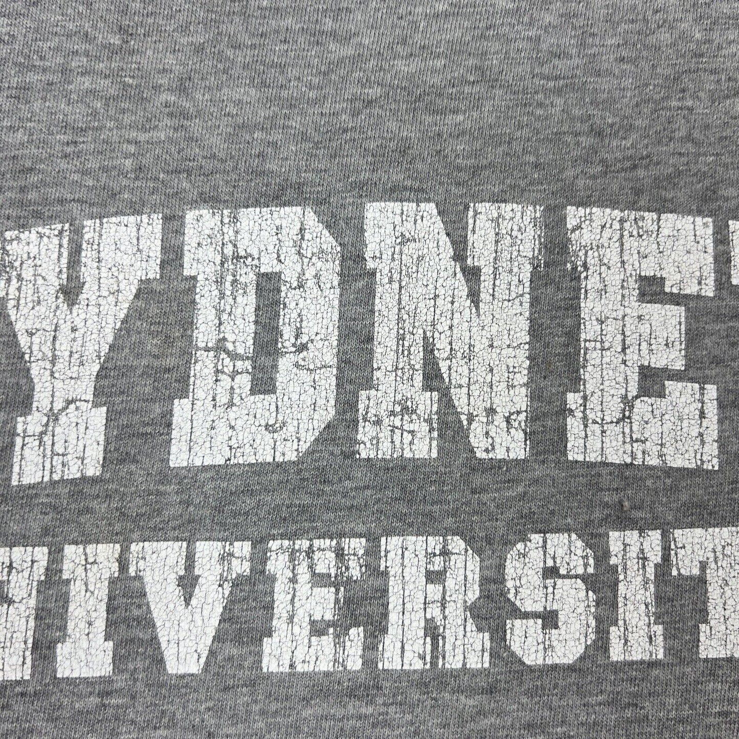 Sydney University Grey T-Shirt Size Large