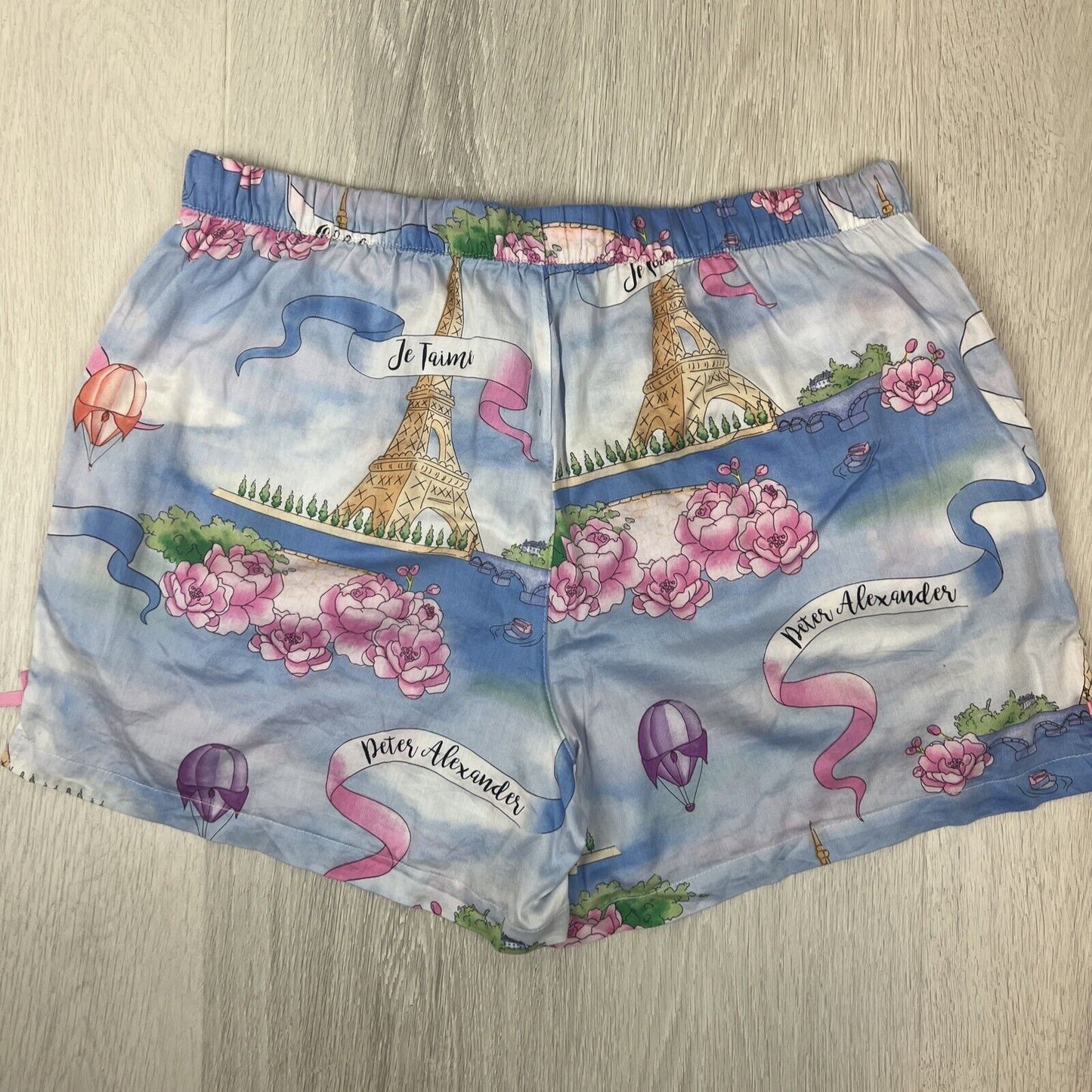 Peter Alexander Womens Sleep Shorts Size Medium 2 Pairs (Paris & Fenchie)