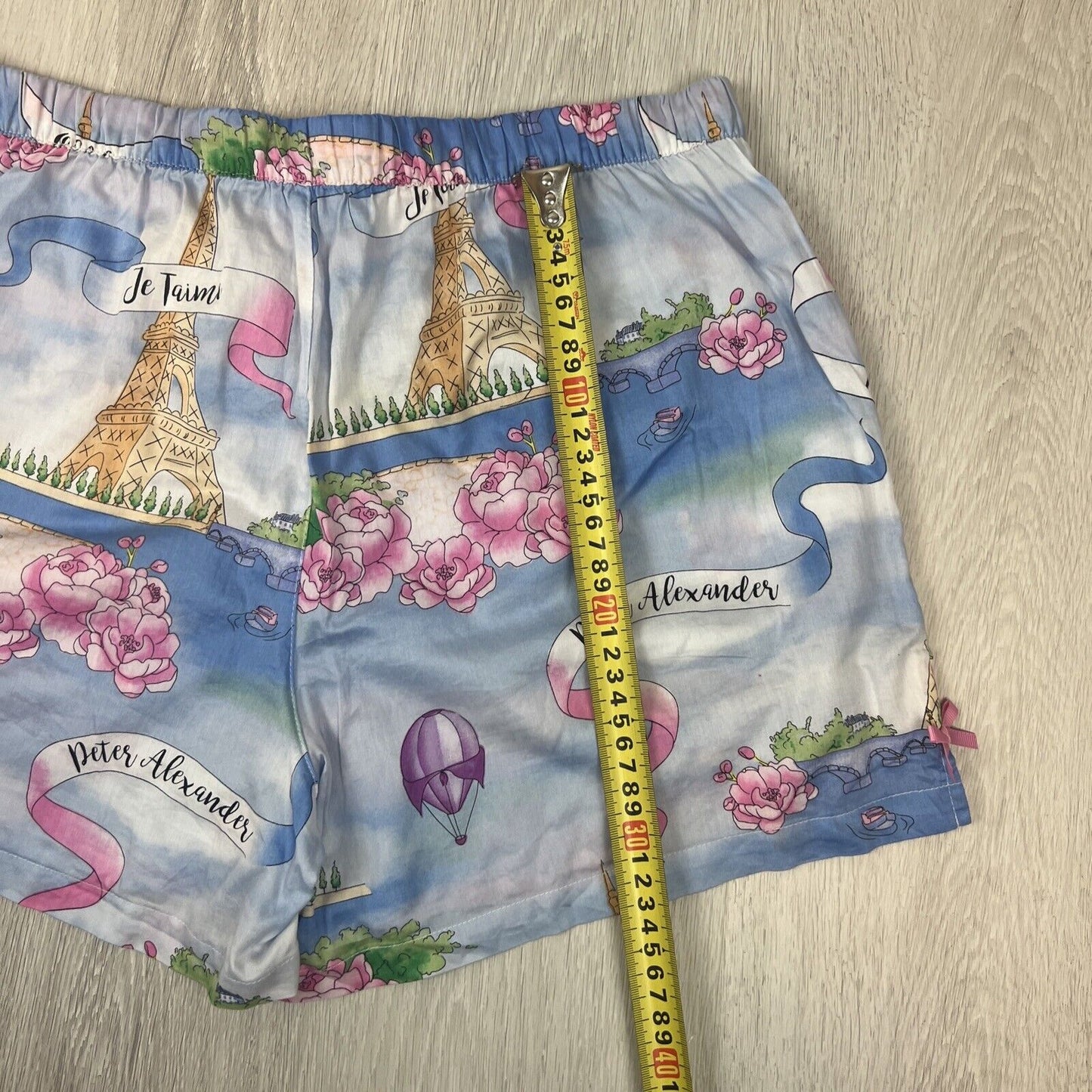 Peter Alexander Womens Sleep Shorts Size Medium 2 Pairs (Paris & Fenchie)