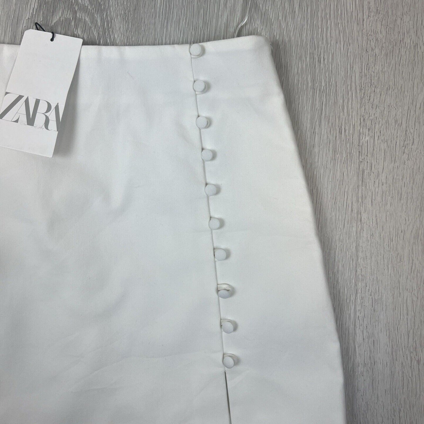 Zara Womens White Mini Skirt Size Small (New)