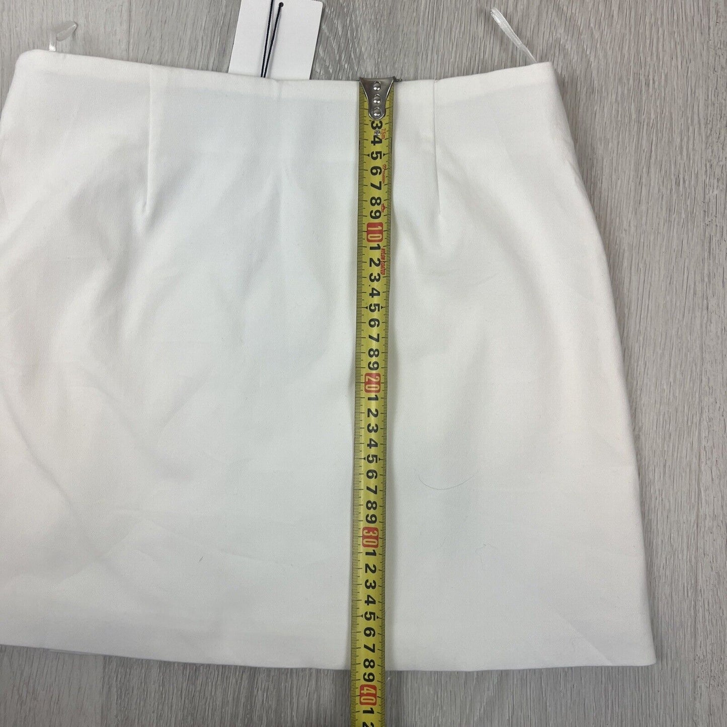 Zara Womens White Mini Skirt Size Small (New)