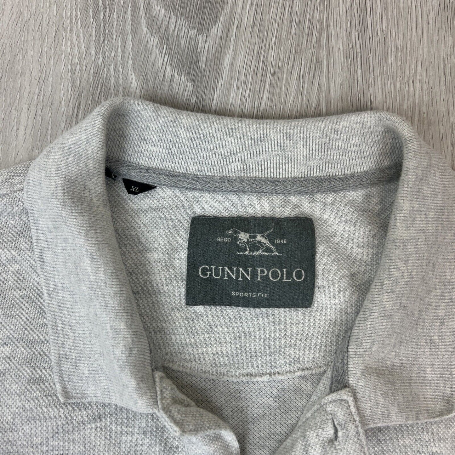 Rodd & Gunn Mens Long Sleeve Polo Shirt Size XL (1 x Green & 1 x Grey)