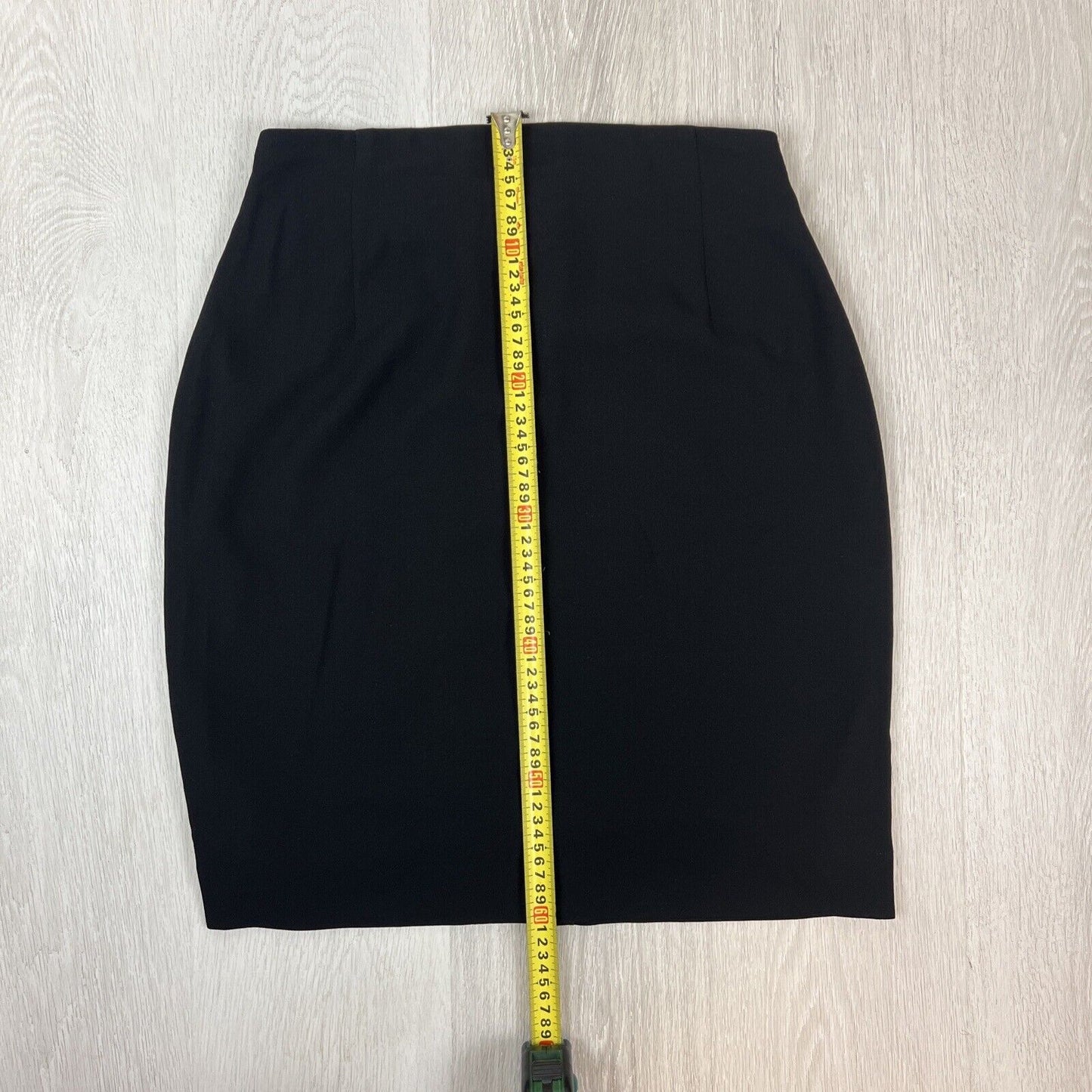 Carla Zampatti Womens Black Pencil Skirt Size 14 AU