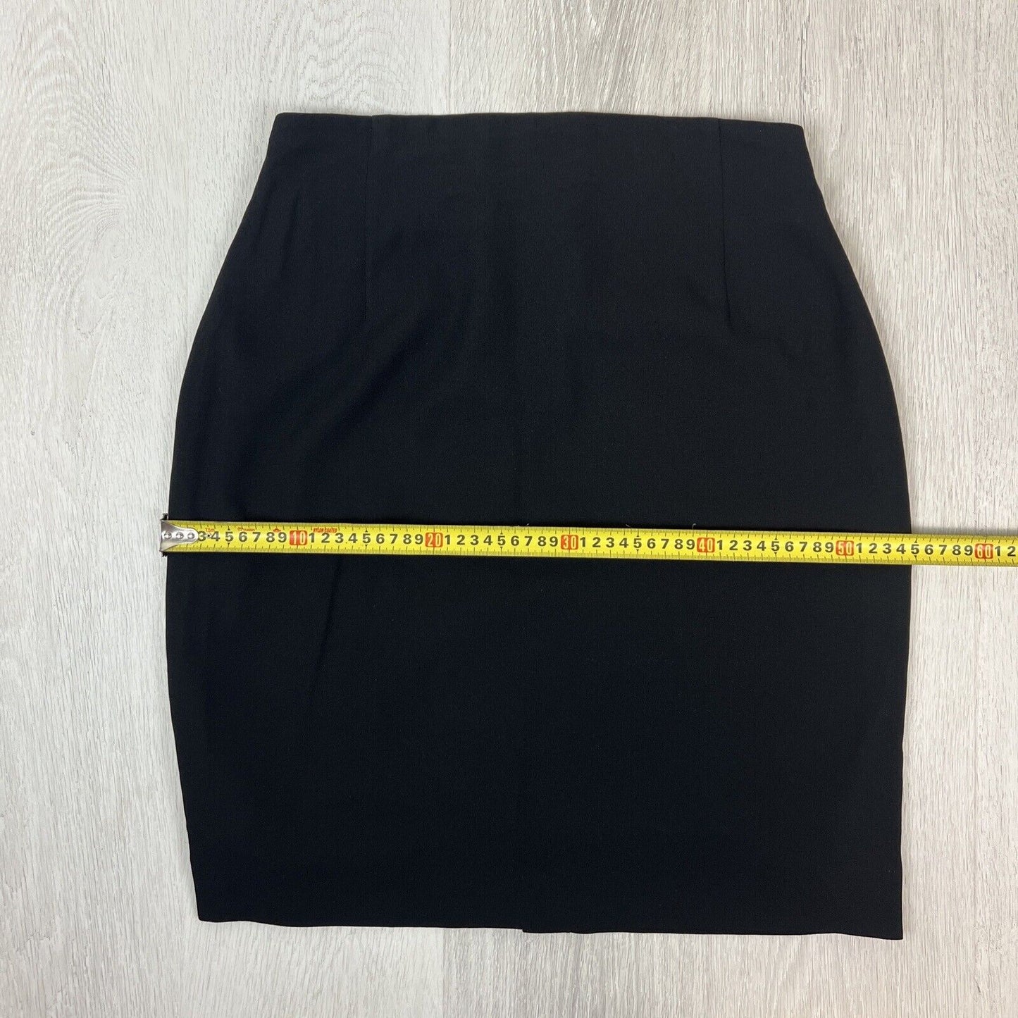 Carla Zampatti Womens Black Pencil Skirt Size 14 AU