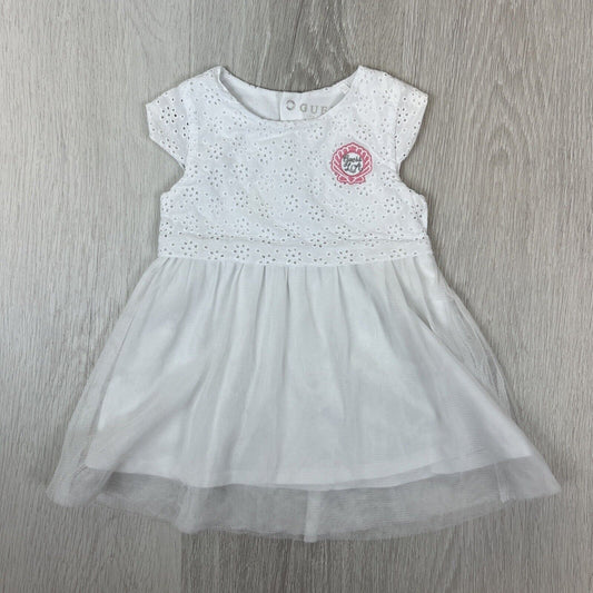 Guess Toddlers Girls White Dress Size 18 Months