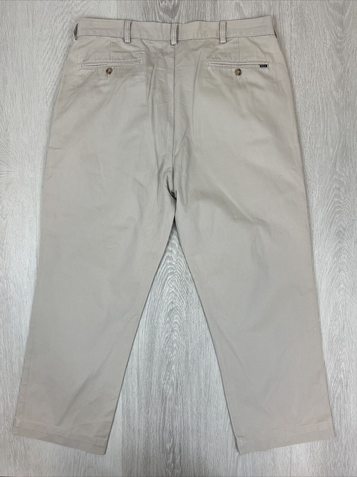 Polo Ralph lauren Mens Beige Chinos Size 36/30