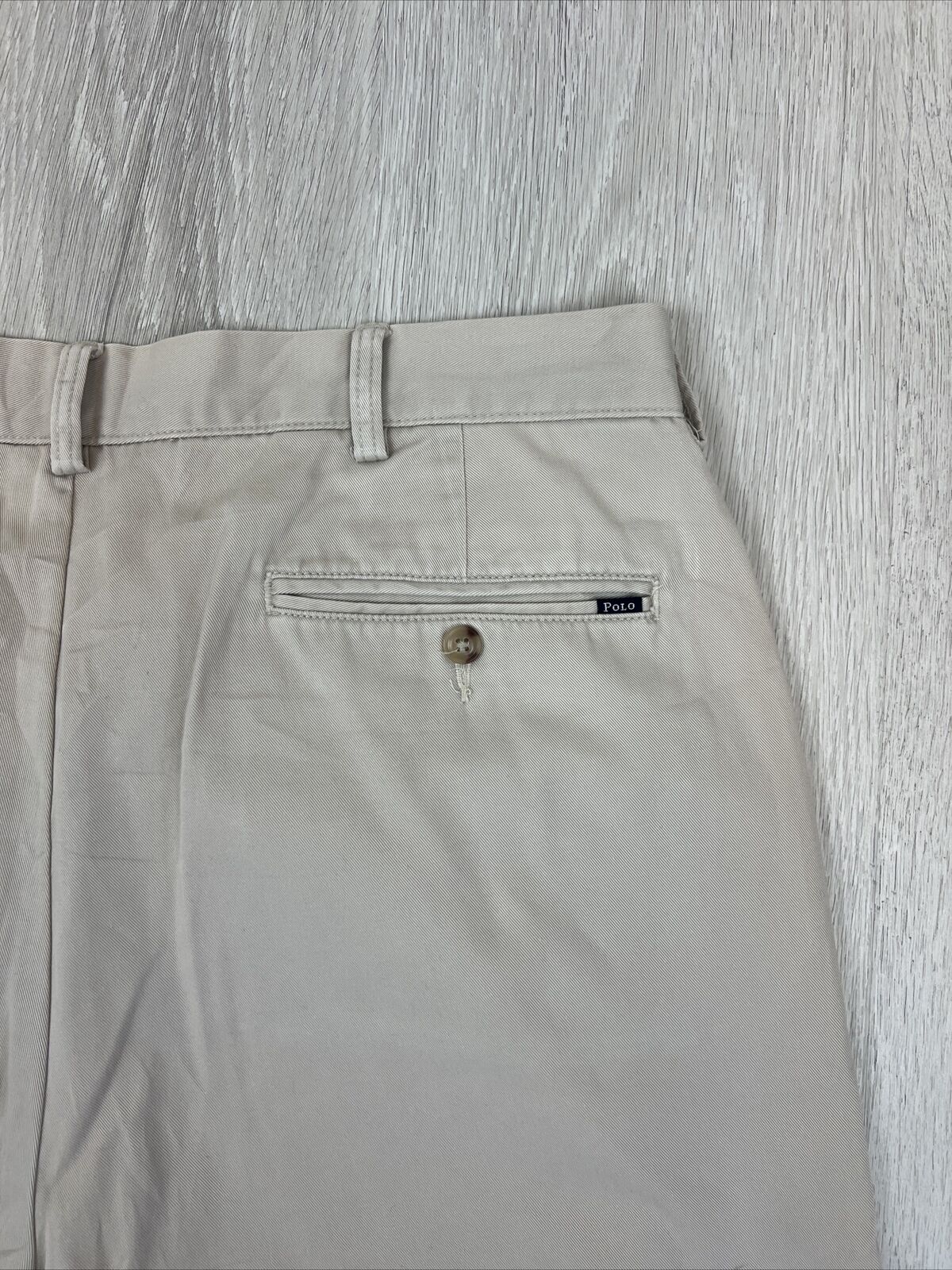 Polo Ralph lauren Mens Beige Chinos Size 36/30