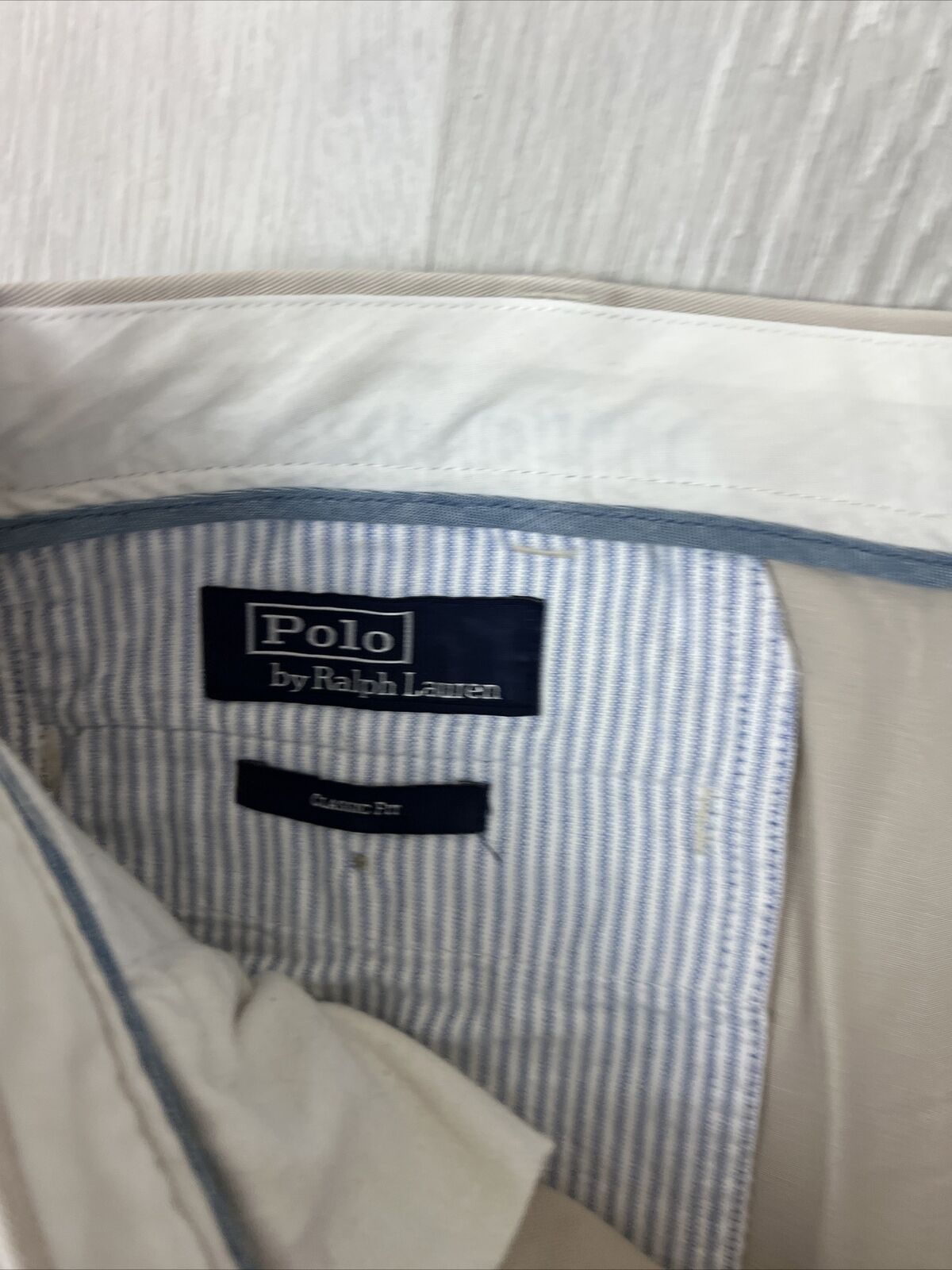 Polo Ralph lauren Mens Beige Chinos Size 36/30