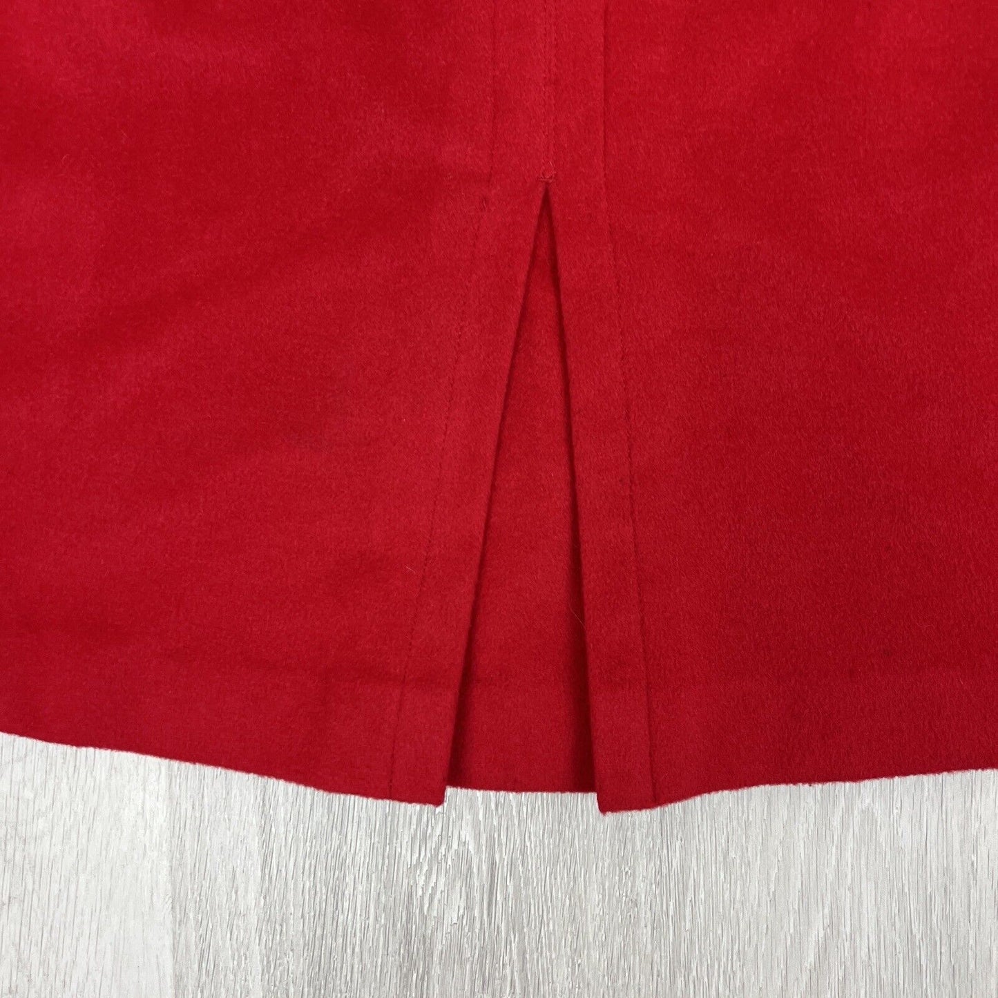 Jigsaw Womens Red 90% Wool Skirt Size 10