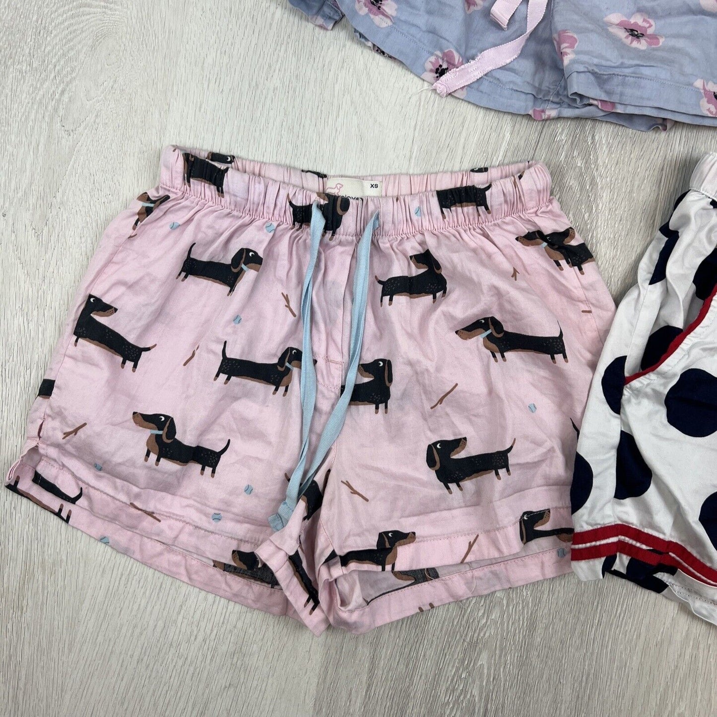 Peter Alexander Womens Sleep Shorts Size XS, S & L (3 Pairs)