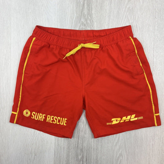 Surf Life Saving Womens Red Swim Shorts Board Shorts Size 12