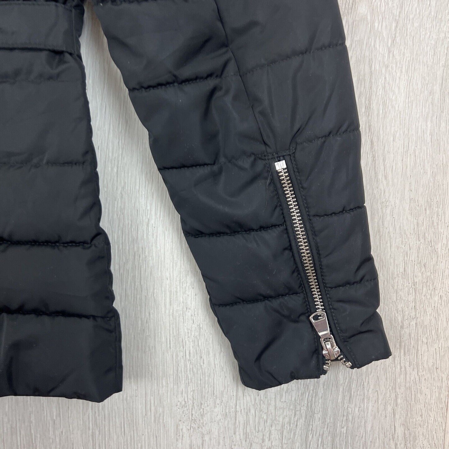 Huski Womens Black Puffer Jacket Size 10