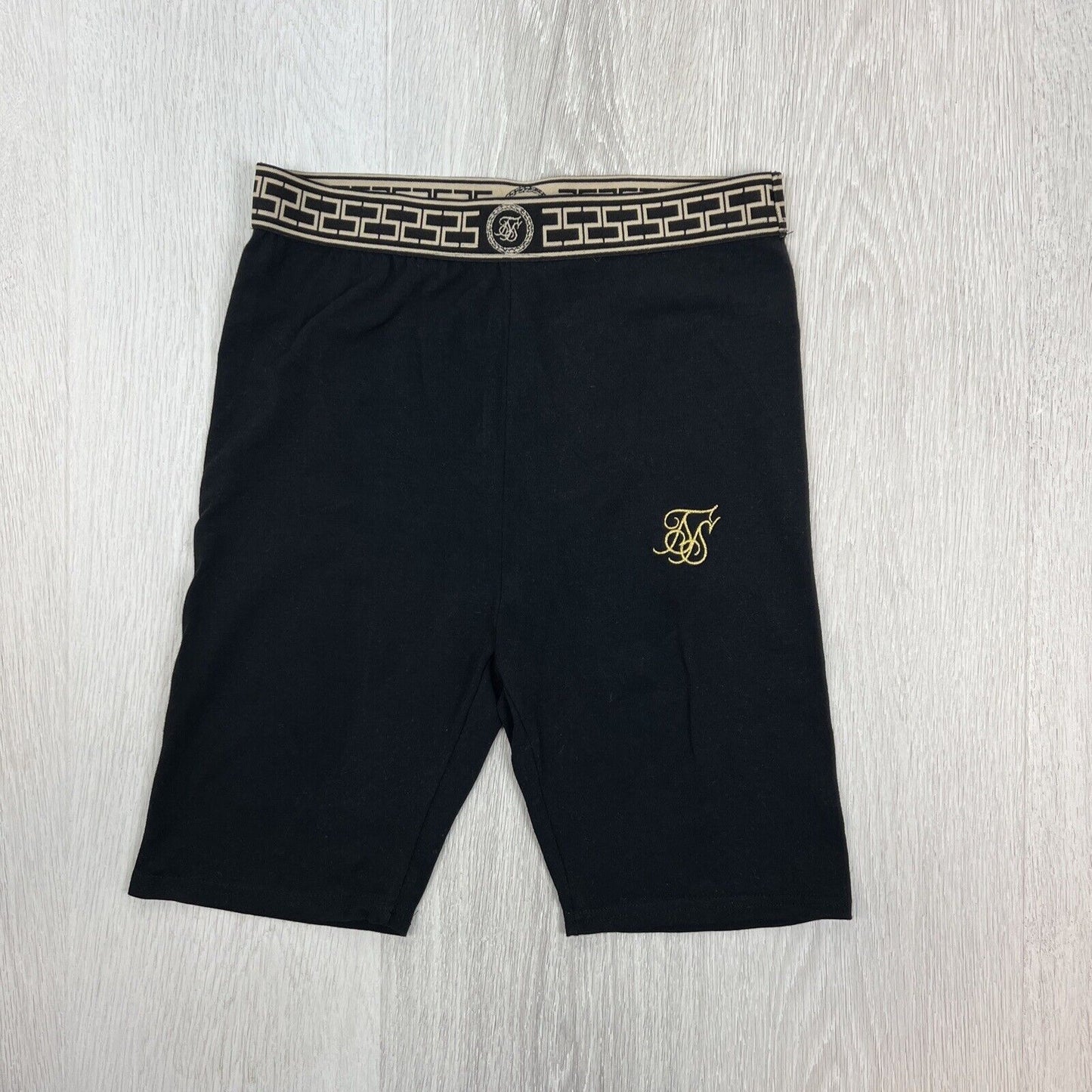 Siksilk Womens Black Bike Activewear Shorts Size 12