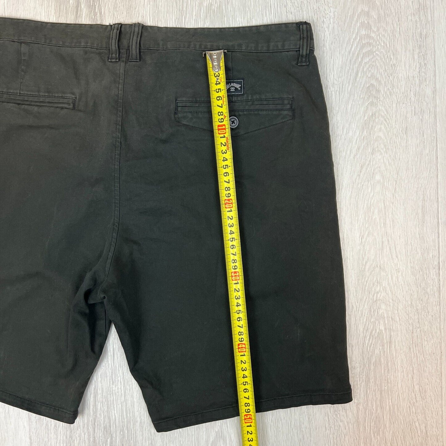 Billabong Mens Black Chino Shorts Size 38