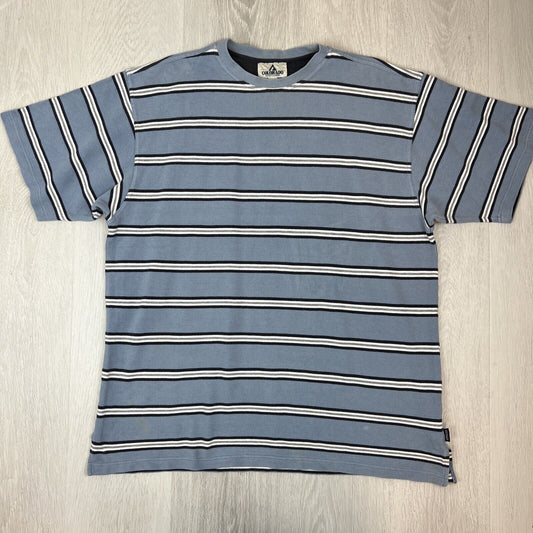 Colorado Mens Striped Heavyweight T-Shirt Size XL