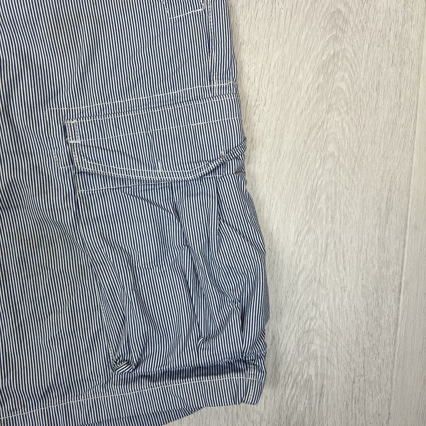 Country Road Mens Striped Cargo Shorts Size 40