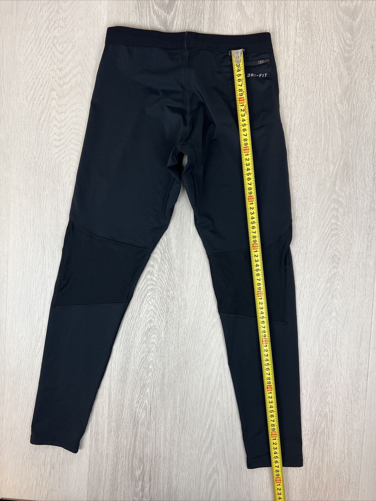 Nike Mens Black Full Length Leggings Size Medium