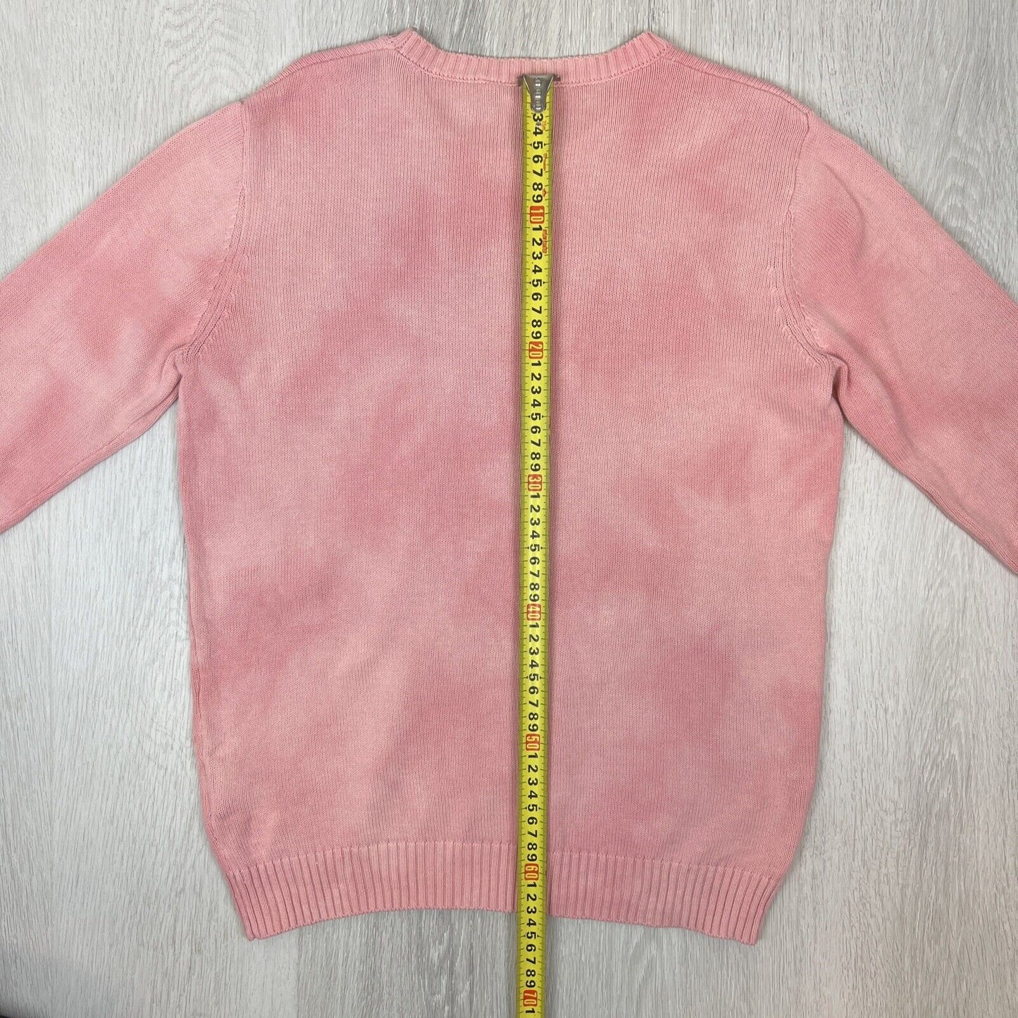 The Upside Womens Pink Knitted Pullover Sweater Jumper Size Small