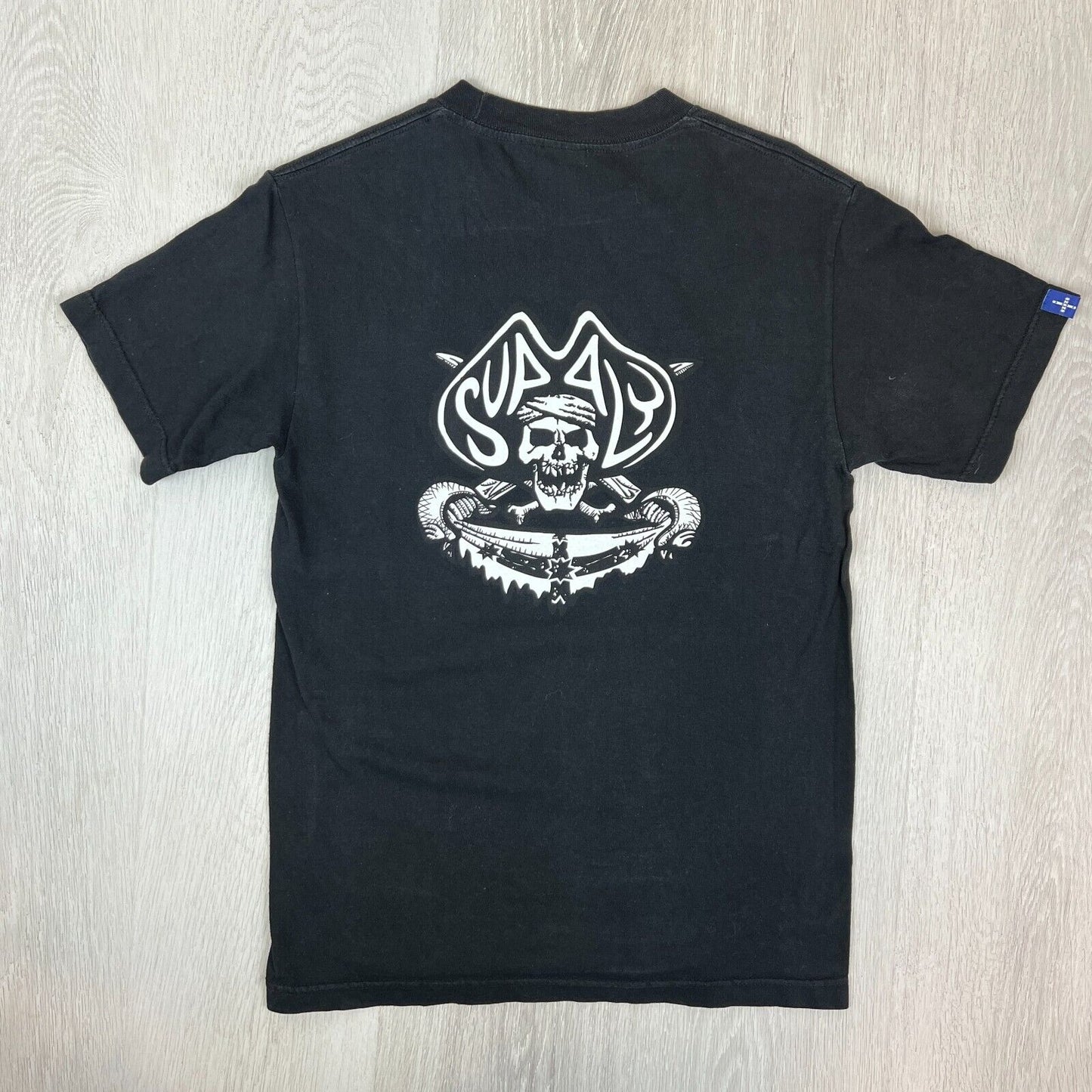 Supply Mens Black T-Shirt Size Small