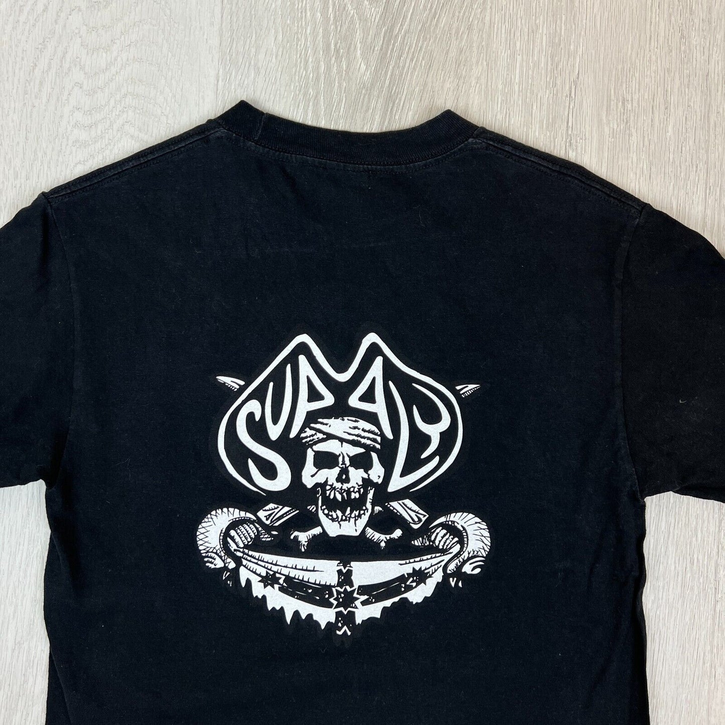 Supply Mens Black T-Shirt Size Small