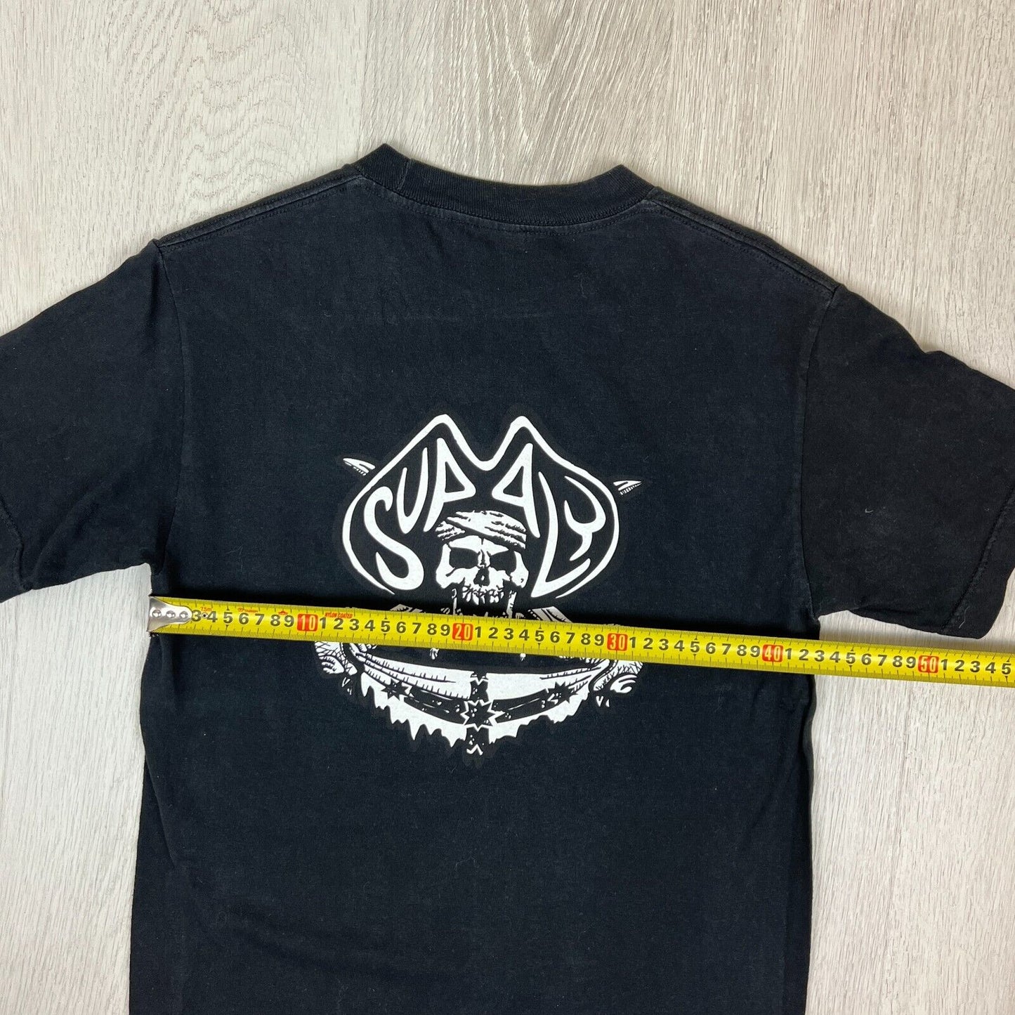 Supply Mens Black T-Shirt Size Small