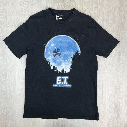 The Extra-Terrestial E.T Mens Black T-Shirt Size Medium