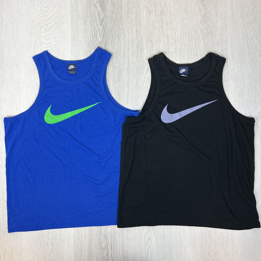 Nike Mens Singlet Tank Tops Size Large (2 Tanks)