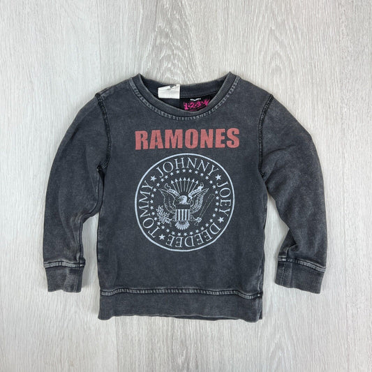 Cotton On Kids The Ramones Pullover Jumper Sweater Size 2 Years