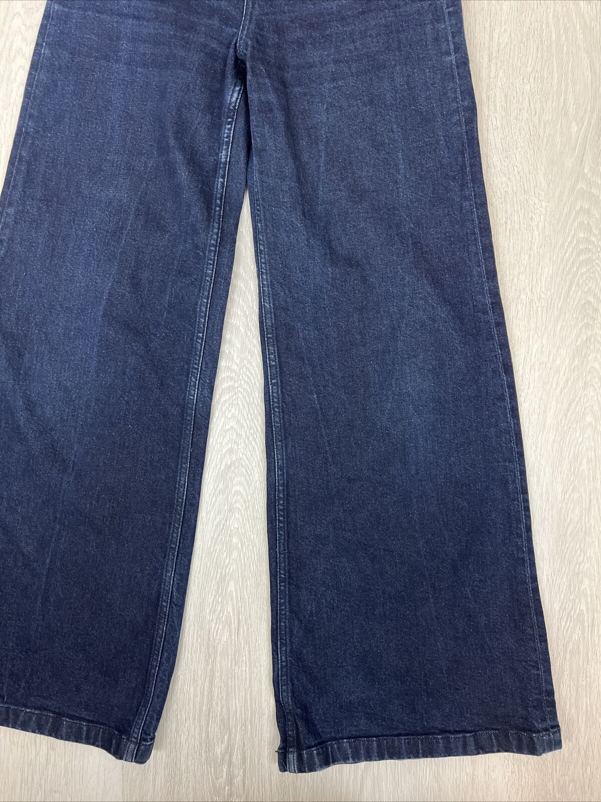 Country Road Denim Womens Black Wide-Leg Jeans Size 6