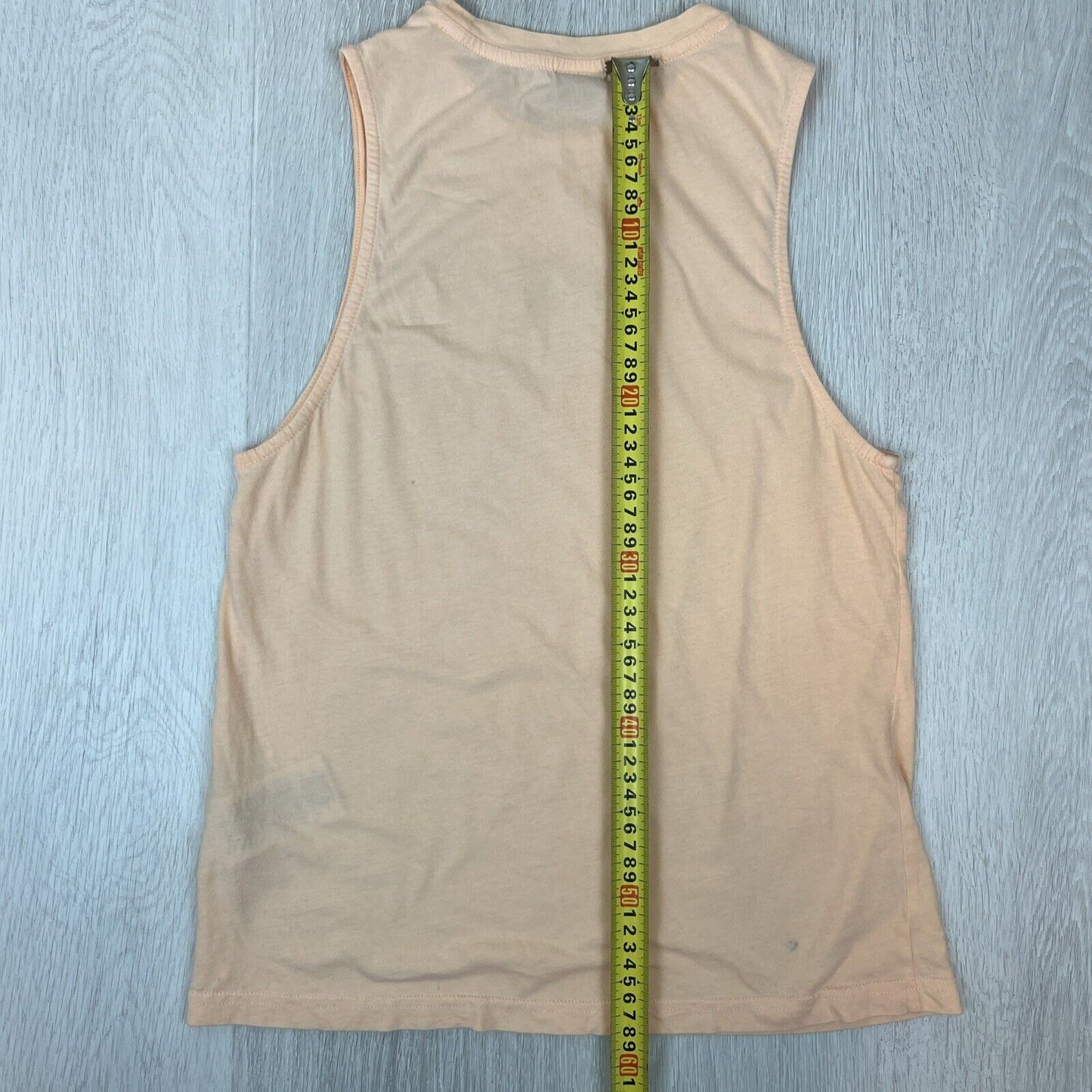 P.E. Nation Womens Orange Tank Top Singlet Size XS