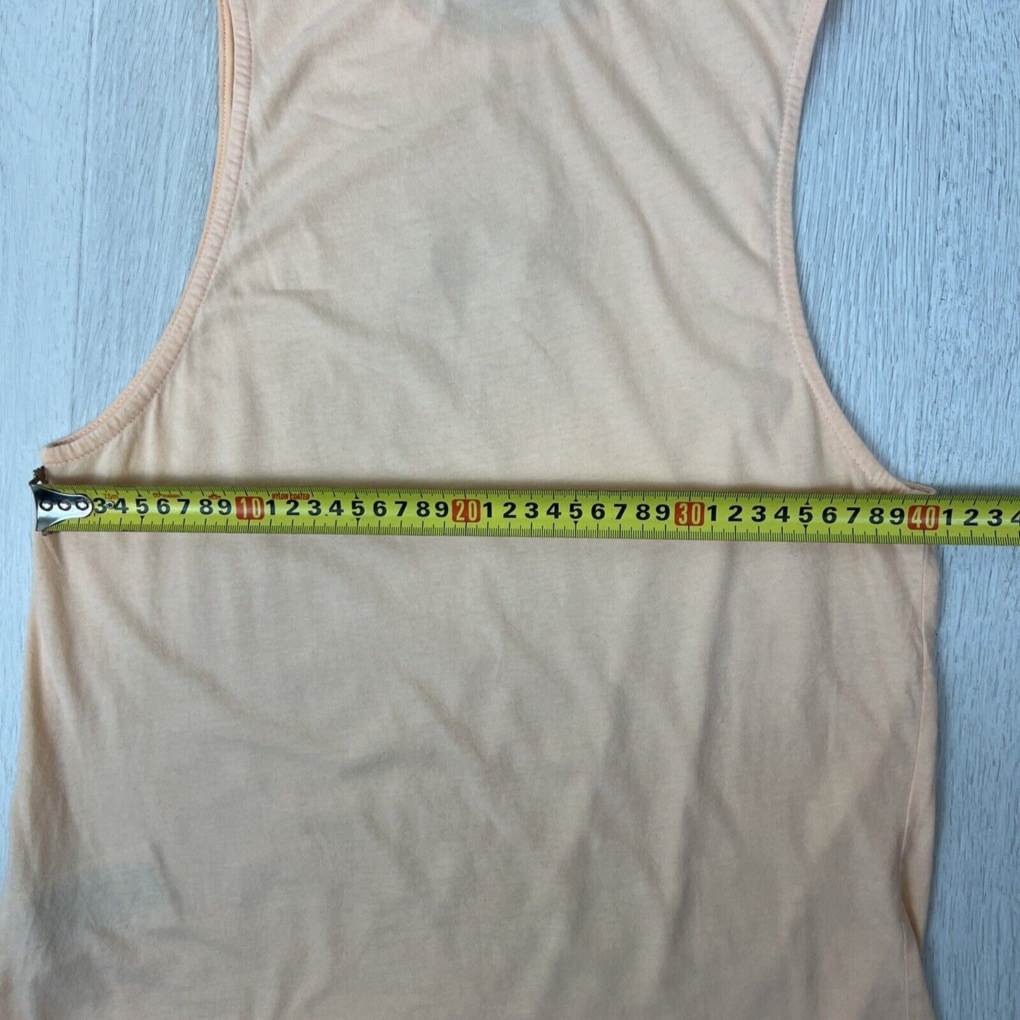 P.E. Nation Womens Orange Tank Top Singlet Size XS