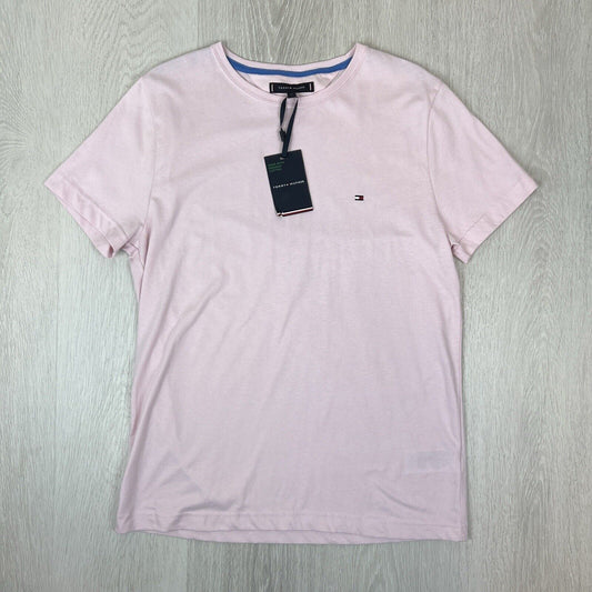 Tommy Hilfiger Men’s Pink Organic Cotton T-Shirt Size M (New With mark)