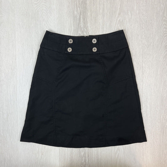 Karen Millen Womens Black A-Line Skirt Size 10