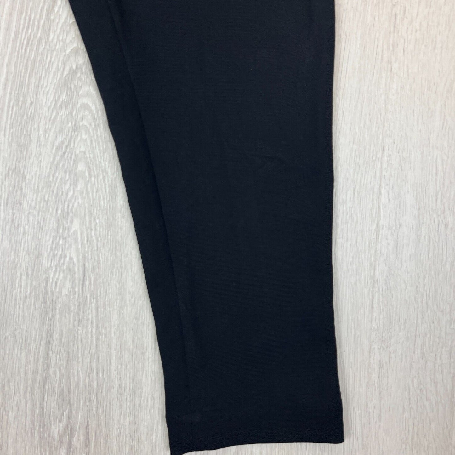 Luxe Deluxe Womens Black Tappered Dress Pants Size 12