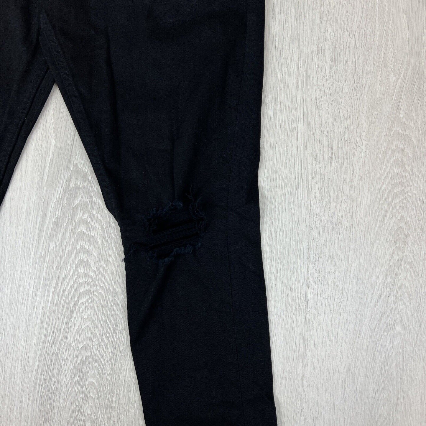 Cotton On Mens Super Skinny Black Jeans Size 32