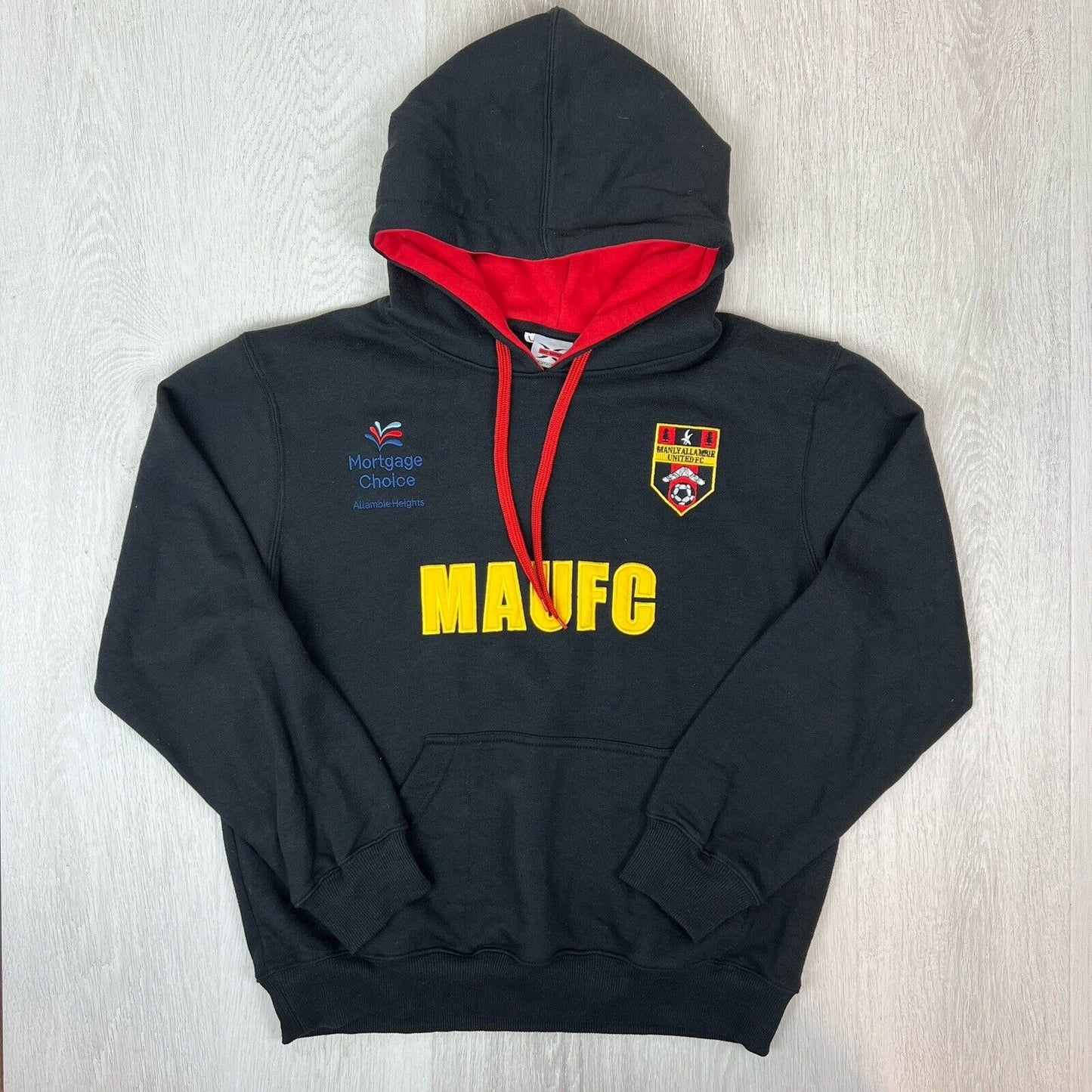 Manly Allambie United FC Mens Pullover Soccer Hoodie Size Large