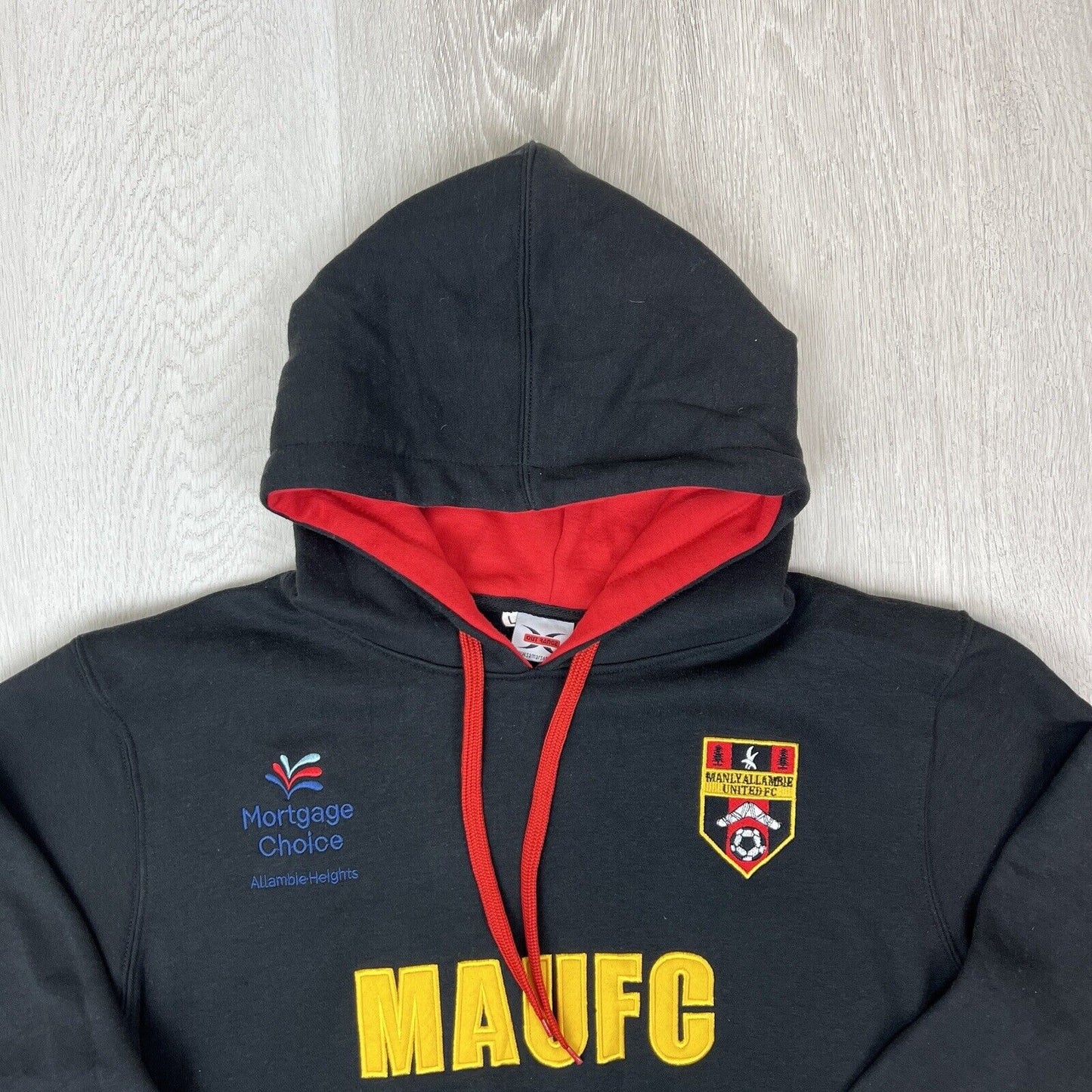 Manly Allambie United FC Mens Pullover Soccer Hoodie Size Large